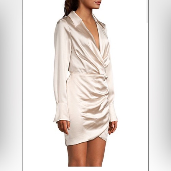 Bella Satin Minidress from Line&Dot (Saks Fifth Avenue)- BRAND NEW - Picture 3 of 8